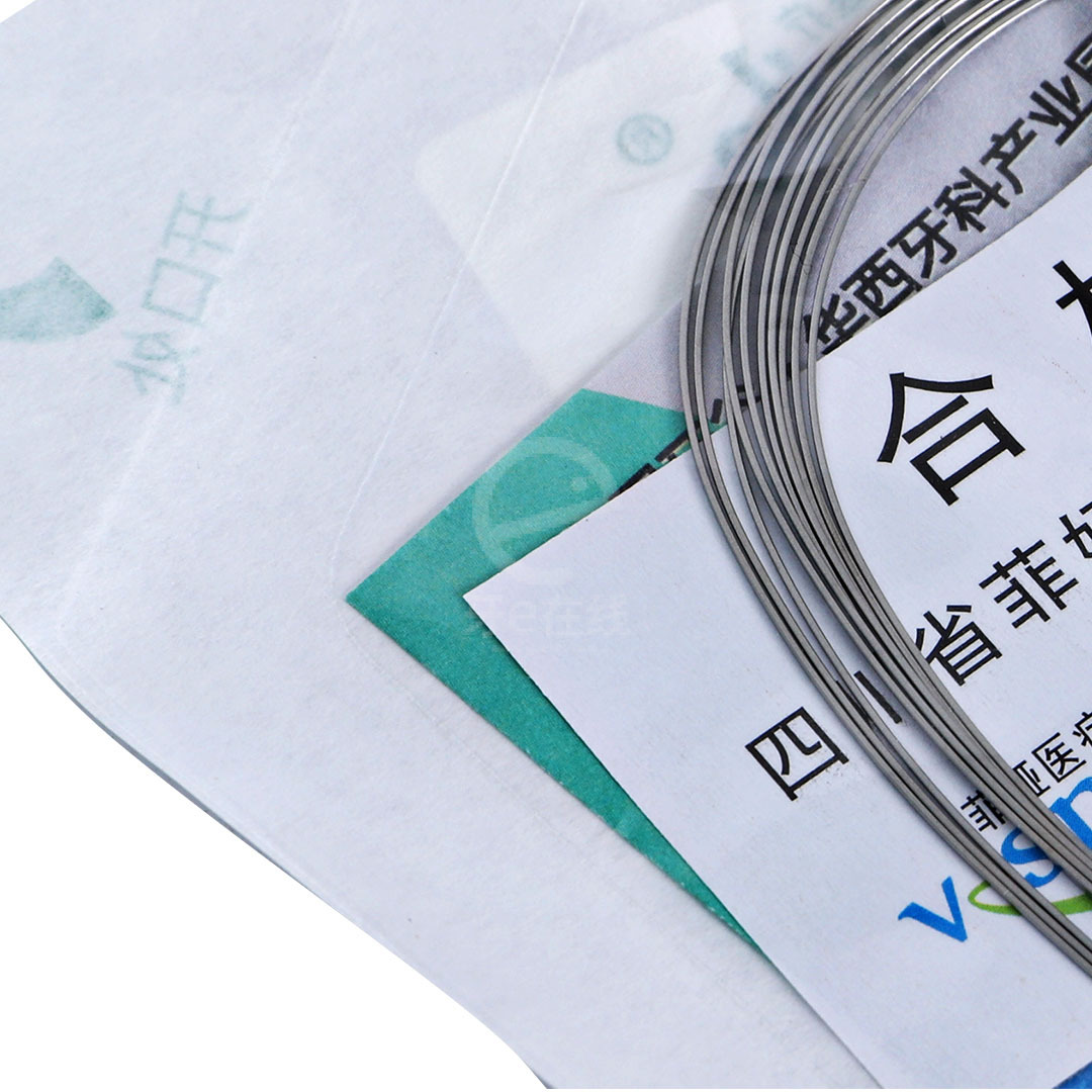 中国牙谷菲娅 热激活镍钛方丝弓(卵圆)袋装10*1